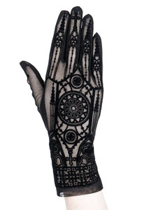 Gothic Mesh Cathedral Gloves