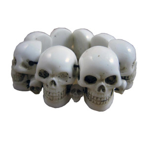 White Skull Collection Bracelet