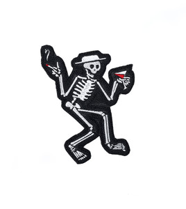 Social Distortion - Skelly 3.5x4" Embroidered Patch