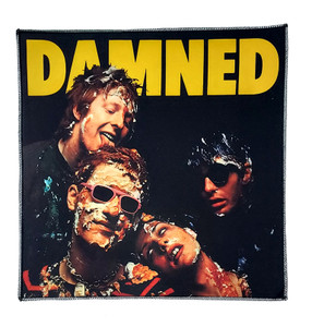 The Damned - S/T 11X11" Backpatch