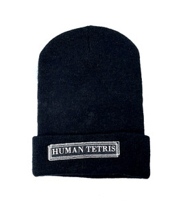 Human Tetris Logo Embroidered Knit Beanie