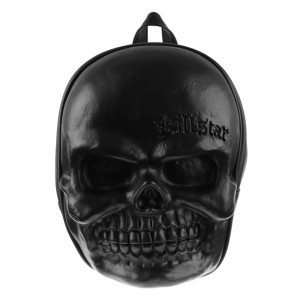 Grave Digger Black Skull Mini Backpack