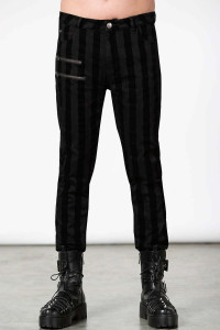 Blackjack Striped Denim Trousers