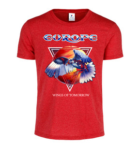 Europe - Wings of Tomorrow Red T-Shirt