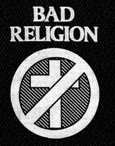 Bad Religion Cross 5x4" Printed Patch