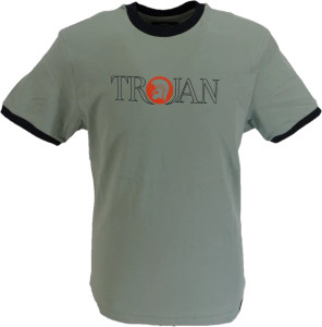 Trojan - Outline Ring Sage T-Shirt