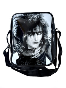 Siouxsie Sioux Black Patent Messenger Bag