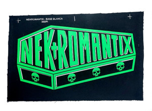 Nekromantix Logo Backpatch Test