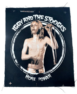 Iggy Pop & the Stooges - More Powers Test Print Backpatch
