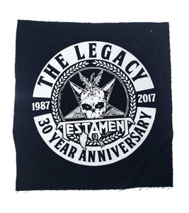 Testament - The Legacy Test Print Backpatch
