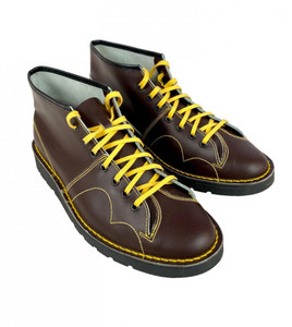 Delicious Junction Monkey Oxblood Boots
