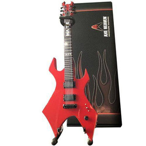 Mick Thomson Slipknot BC Rich Red Signature Warlock Hate Mini Guitar