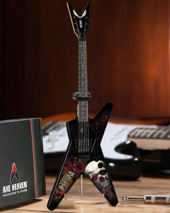 Dean Dimebag Pantera Far Beyond Bootleg Graphic ML Miniature Guitar Model
