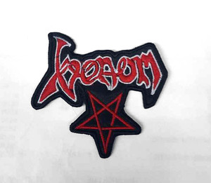 Venom - Pentagram 3" Embroidered Patch *LAST ONES*