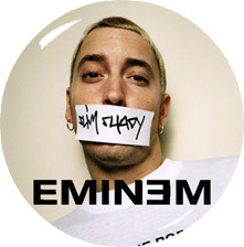 Eminem - Slim Shady 1" Pin