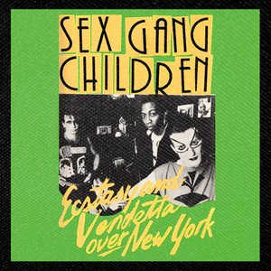 Sex Gang Children - Ecstasy 4x4" Color Patch