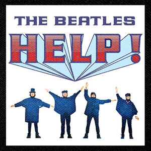 The Beatles - Help! 4x4" Color Patch