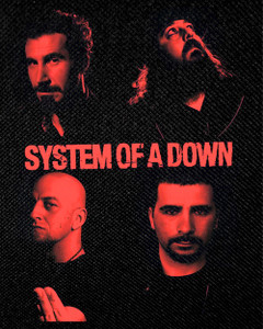 System of a Down - Banned 4x4" Color Patch