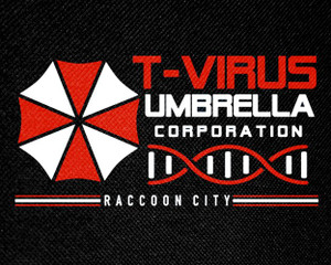 Resident Evil - Umbrella Corporation T-Virus 5x4" Color Patch