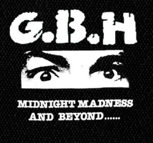 G.B.H. Midnight Madness and Beyond 6X5" Printed Patch