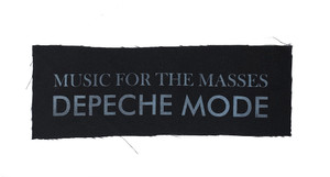 Depeche Mode - Music for the Masses Test Print Backpatch
