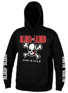 Blood for Blood - Livin' in Exile Hooded Sweatshirt
