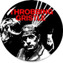 Throbbing Gristle - Hand  1" Pin