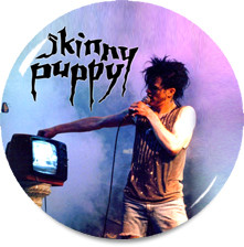 Skinny Puppy - Live 1.5" Pin