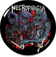 Necrophagia - Ready for Death 1" Pin
