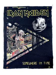 Iron Maiden - Somewhere in Time Test Print Backpatch