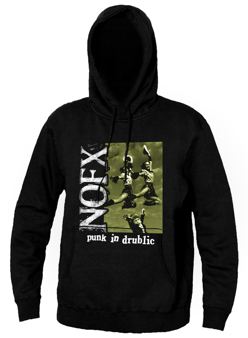 NOFX Punk in Drublic バンドT 白 パーカー XL NOFX Punk in Drublic バンドT 白 パーカー XL
