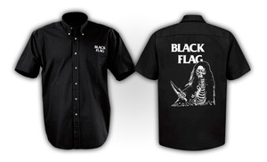 Black Flag - Skeleton Workshirt