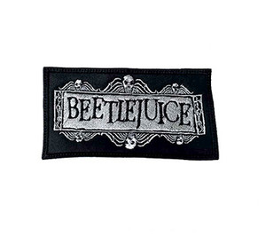 Beetlejuice 5x3" Embroidered Patch