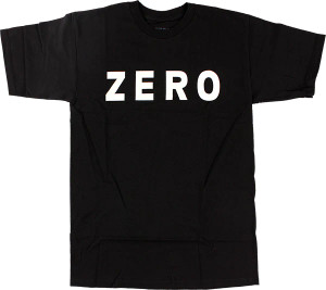Zero Skateboards Army Tee T-shirt Logo
