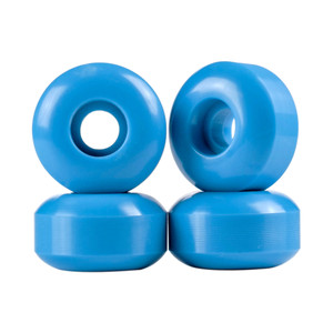 Blank Skateboard Wheels 53mm - Blue