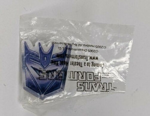 Transformers - Decepticons 1"  Dreamworks Metal Badge Pin