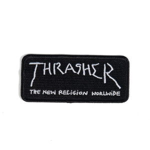Thrasher Magazine The New Religion Worldwide Patch 1.75" x 4"