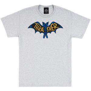Thrasher Bat T-Shirt - Ash Grey