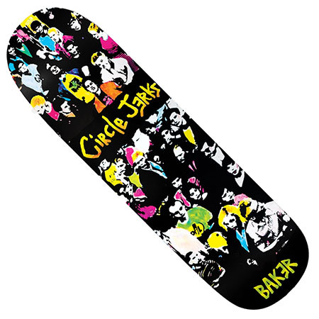 Baker Baker x Circle Jerks Album Art Skateboard Deck - Nuclear Waste
