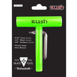 Rush Skate Green Lime Tool