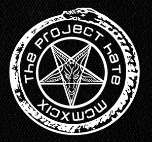 The Project Hate - Round MCMXCIX 4x4" Printed Patch **LAST IN STOCK**