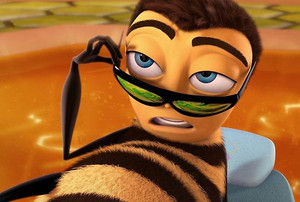 Bee Movie: Barry Benson is Hot! Scroll Poster Flag
