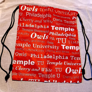 Philadephia Temple University Sport Drawstring Backpack