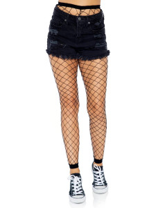 Avery Fence FishNet Footless Tights