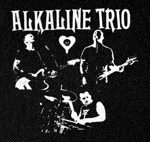 Alkaline Trio Live 4x4" Printed Patch