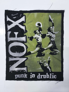 NoFx - Punk in Drublic Test Print Backpatch