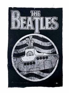 The Beatles - Yellow Submarine B&W Test Print Backpatch