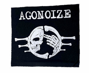 Agonoize - Skull Test Print Backpatch