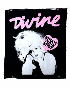 Divine - Shoot Your Shot Test Print Backpatch