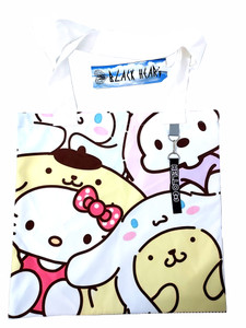 Black Heart - Hello Kitty and Friends Large Tote Bag